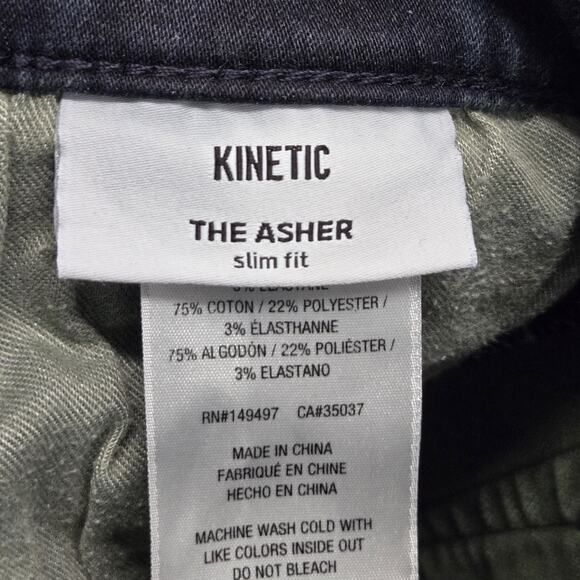 Joe's Men's The Asher Slim Fit Kinetic Soft Skinny Jeans Hess Size 29x31 - Picture 3 of 10